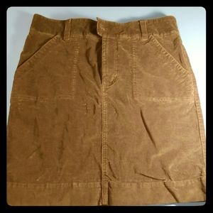 Carhartt corduroy olive skirt